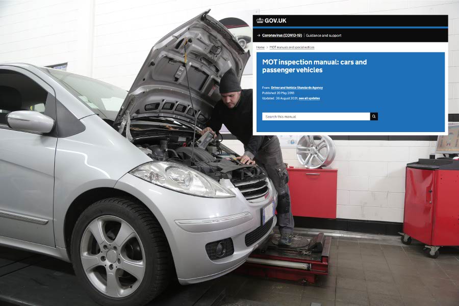 Your MOT inspection should now be AOK and fully up to date with legislation