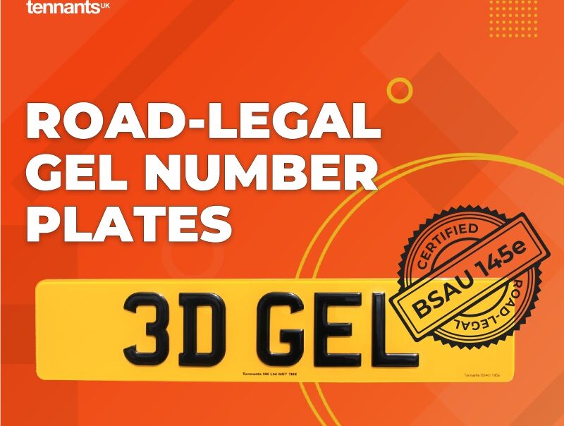 Choose Road-Legal GEL Number Plates